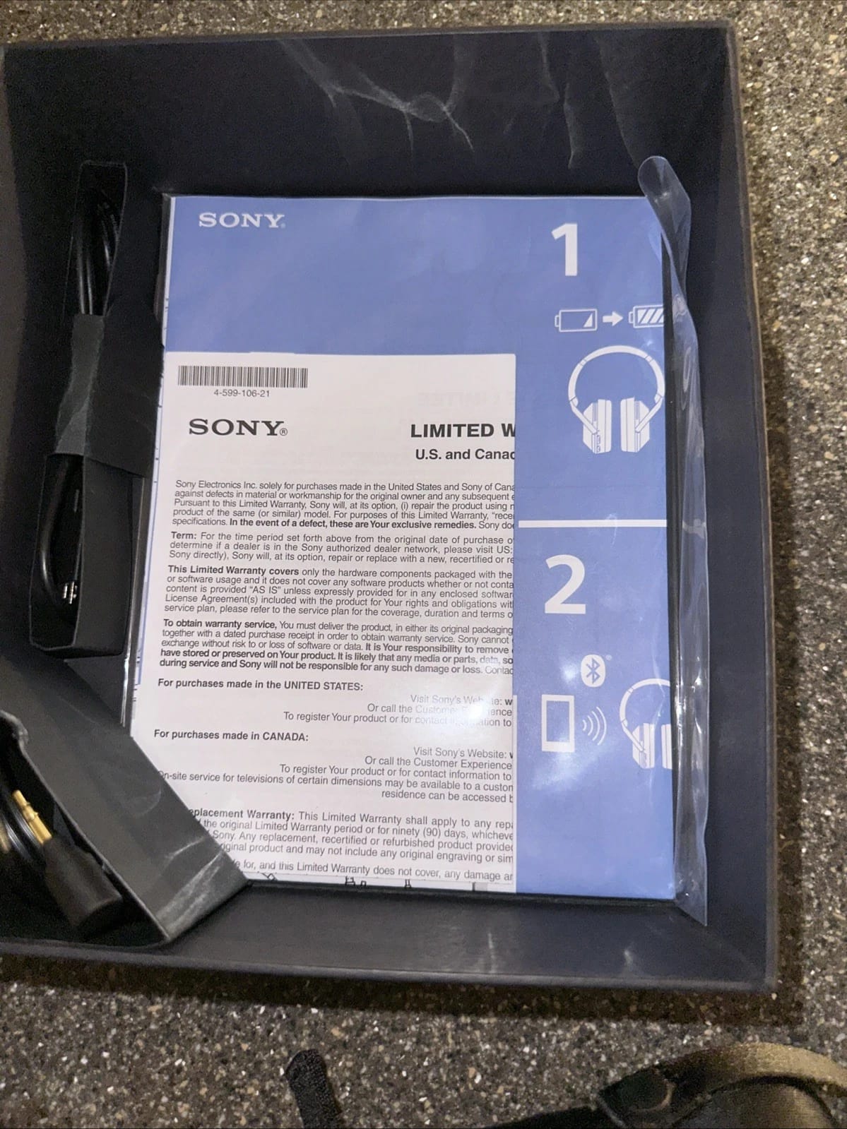 Sony WH-CH700N Headphones & Earbuds Black Used - Good