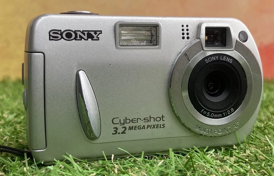 Sony DSCP32 Digital Cameras Silver New Body Only