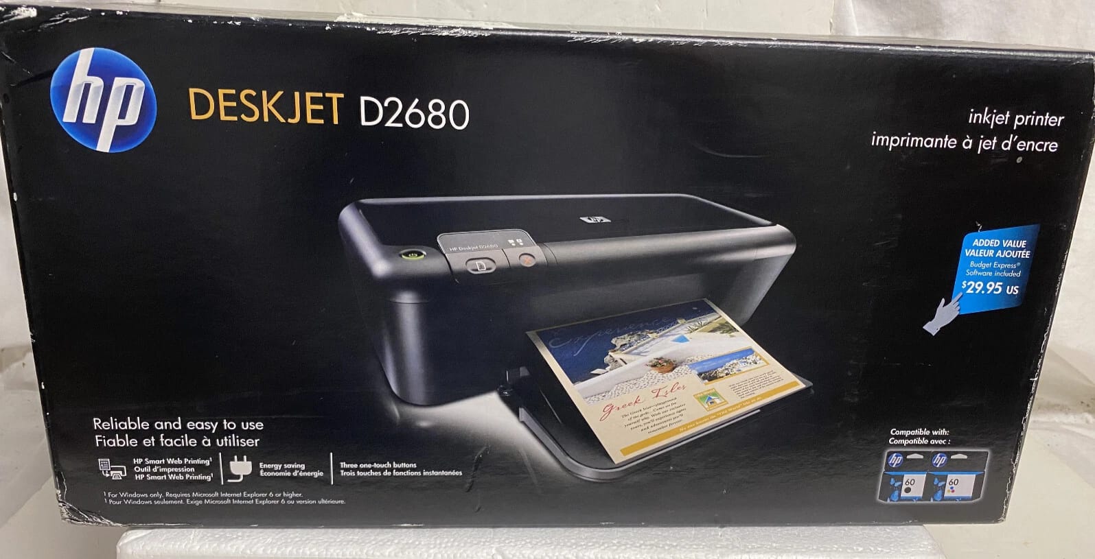 HP DeskJet D2680 Printers New