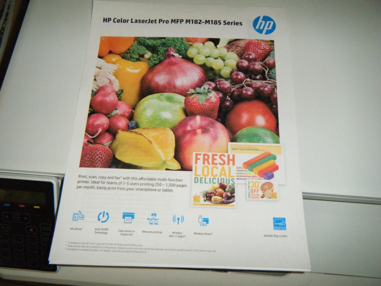 HP MFP 182NW Printers Used - Good