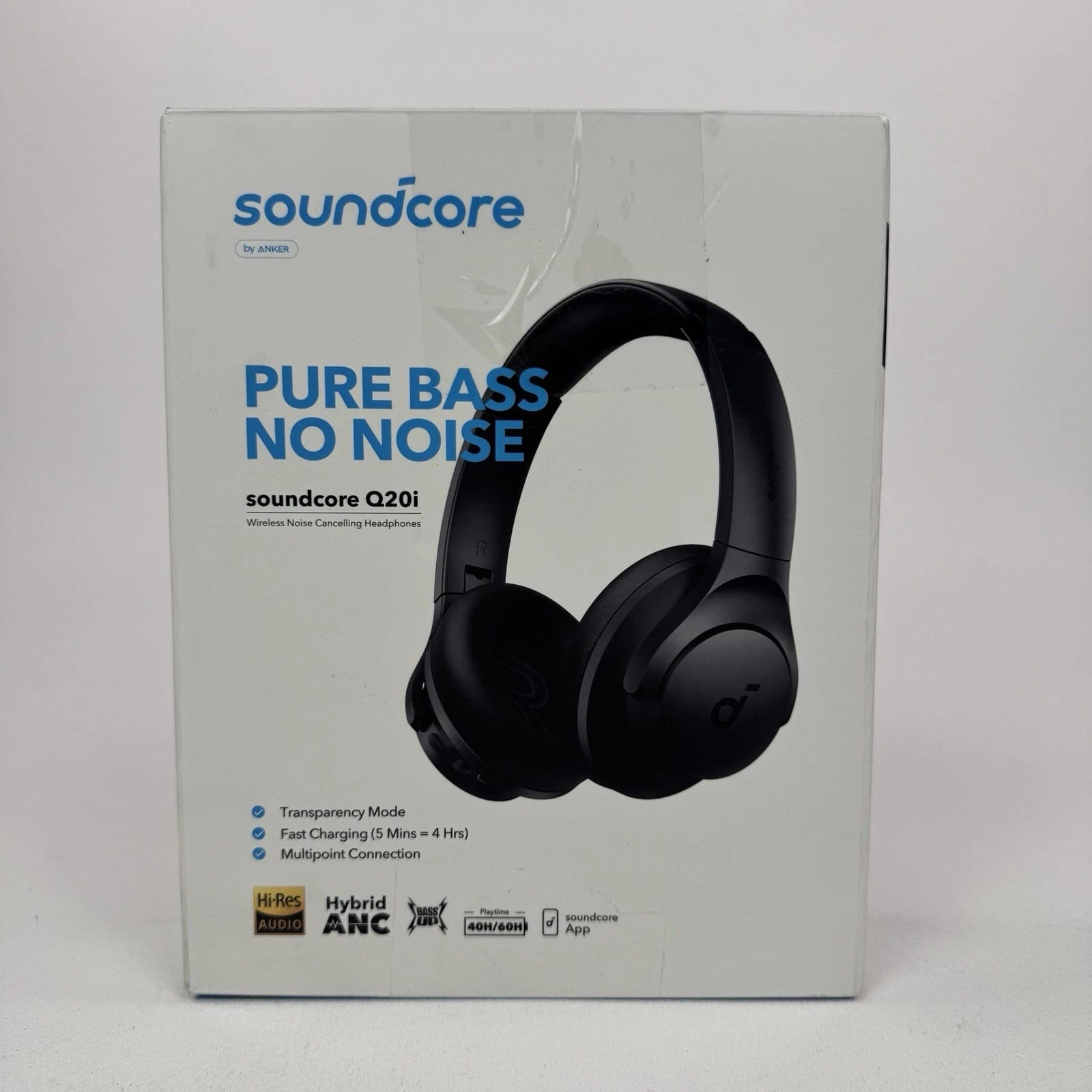 Soundcore Q20i Headphones & Earbuds White New