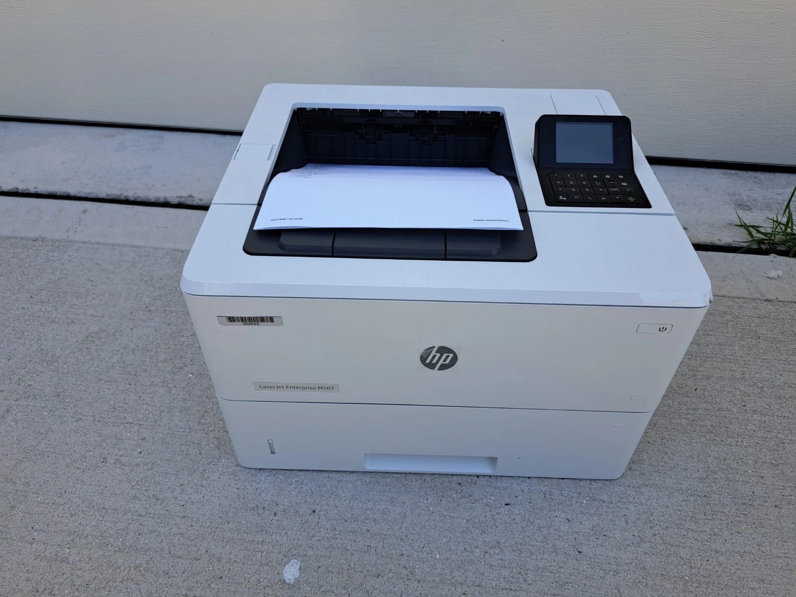 HP LaserJet M507 Printers Used - Good