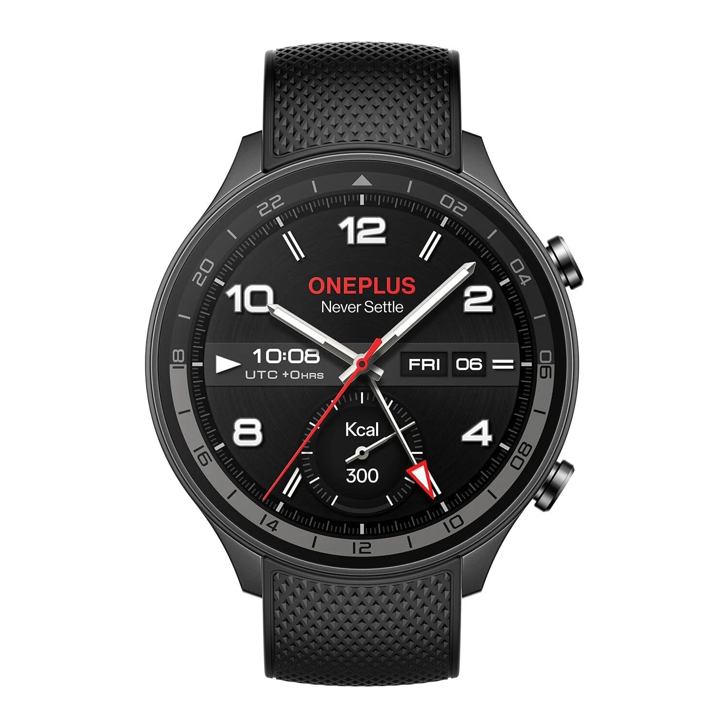 OnePlus Watch 2 Smartwatches Black 51mm Refurbished - Excellent