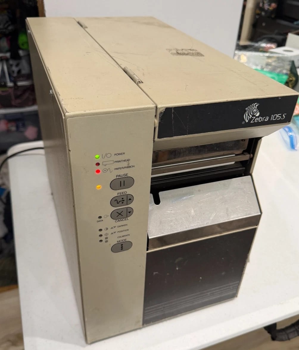 Zebra 105S Printers Used - Good