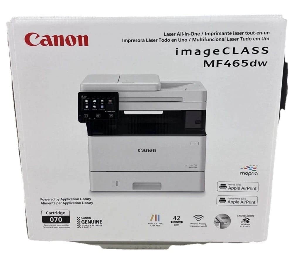 Canon MFW465dw Printers New