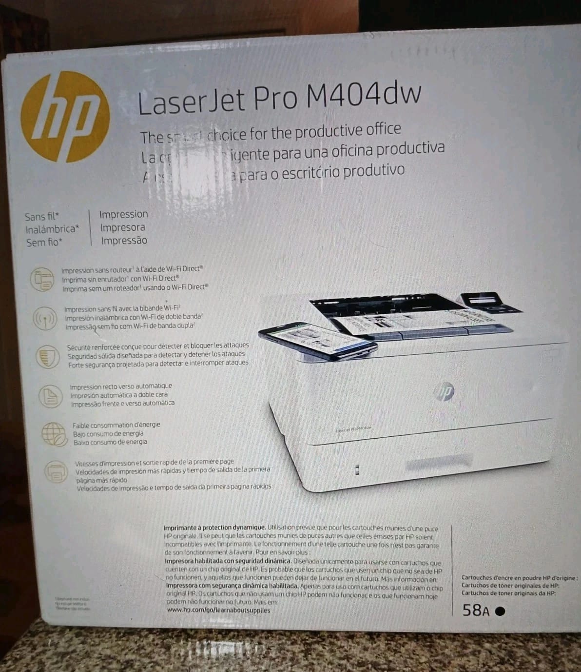 HP Laserjet Pro M404dw Printers New