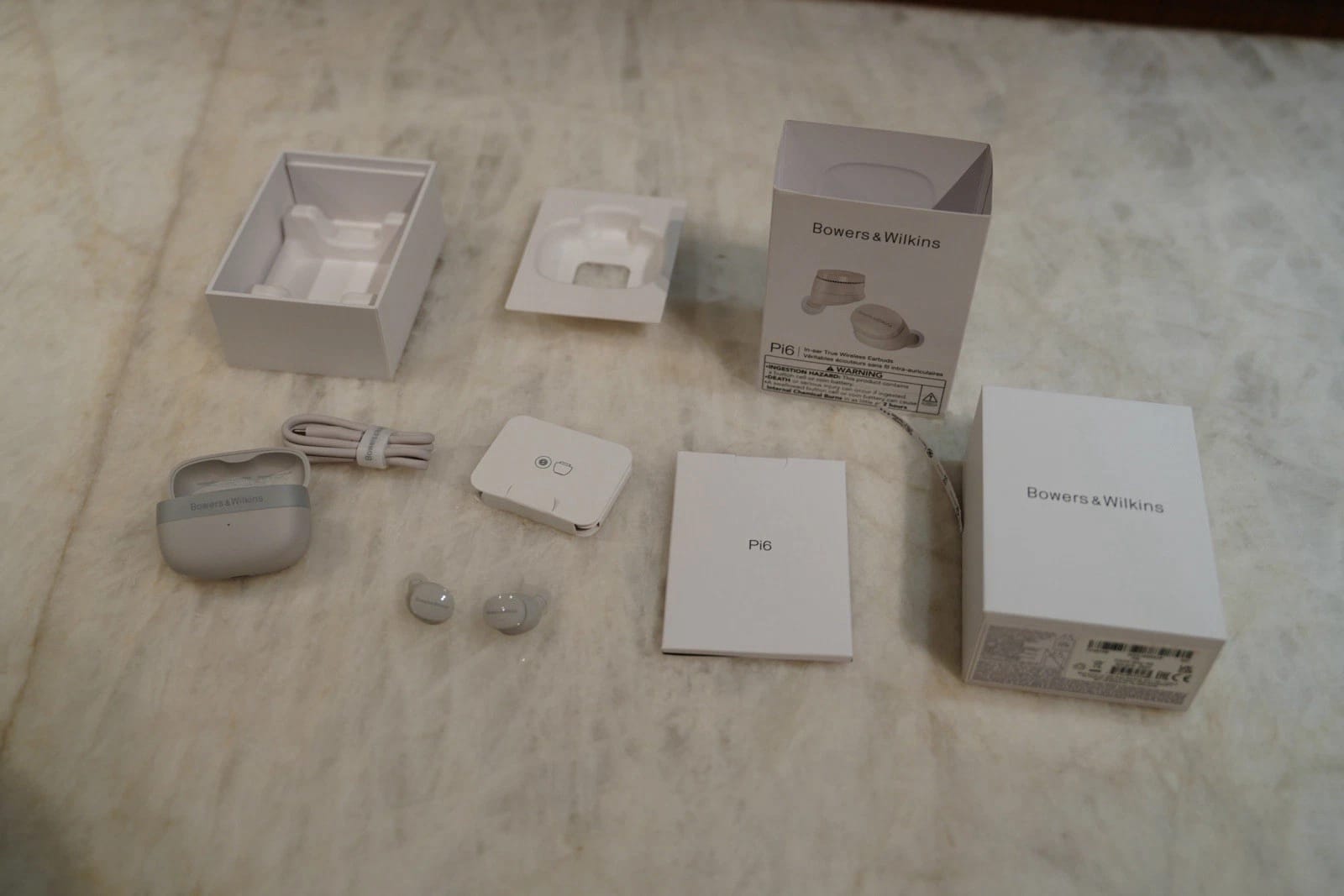 Bowers & Wilkins Pi6 Headphones & Earbuds Gray New