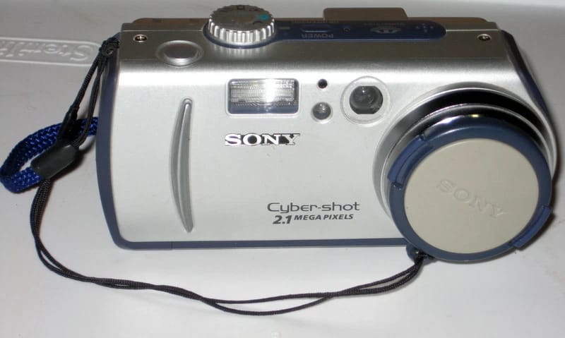 Sony DSC P50 Digital Cameras Silver New Body Only