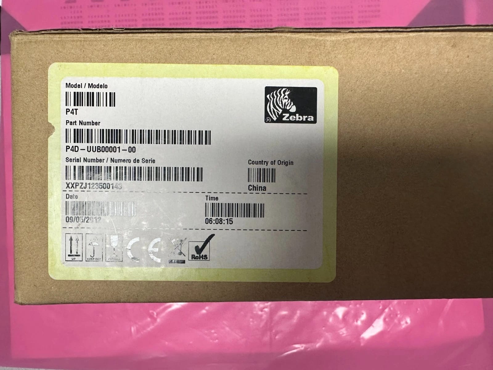 Zebra RP4T Printers New