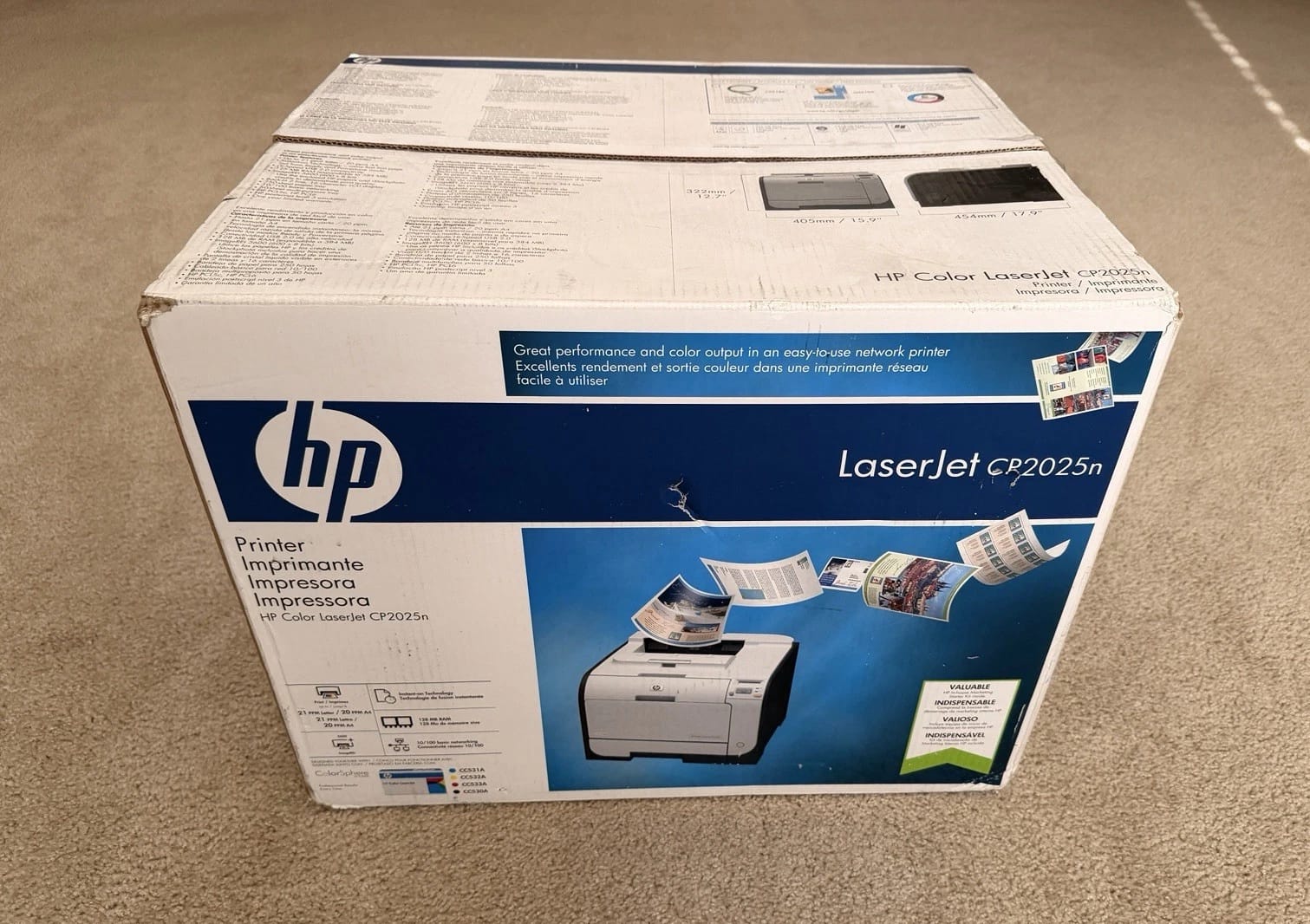 HP CP2025n Printers Refurbished - Excellent