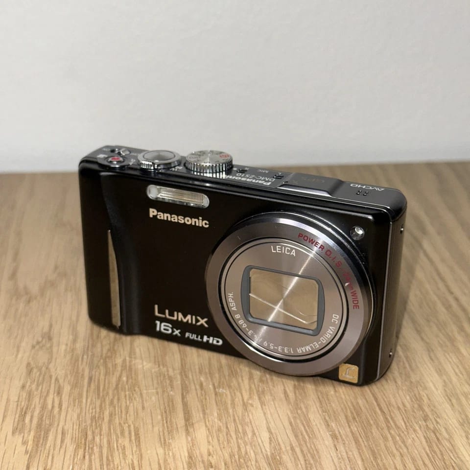 Panasonic LUMIX ZS10 Digital Cameras Black New Body Only