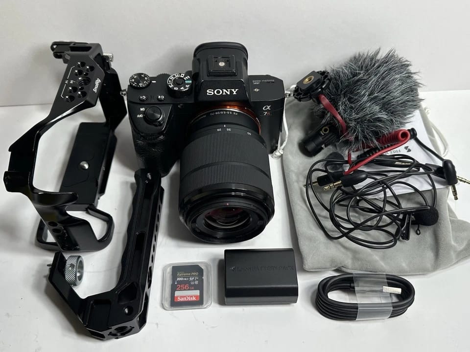 Sony Alpha 7R III Digital Cameras Black New Body Only