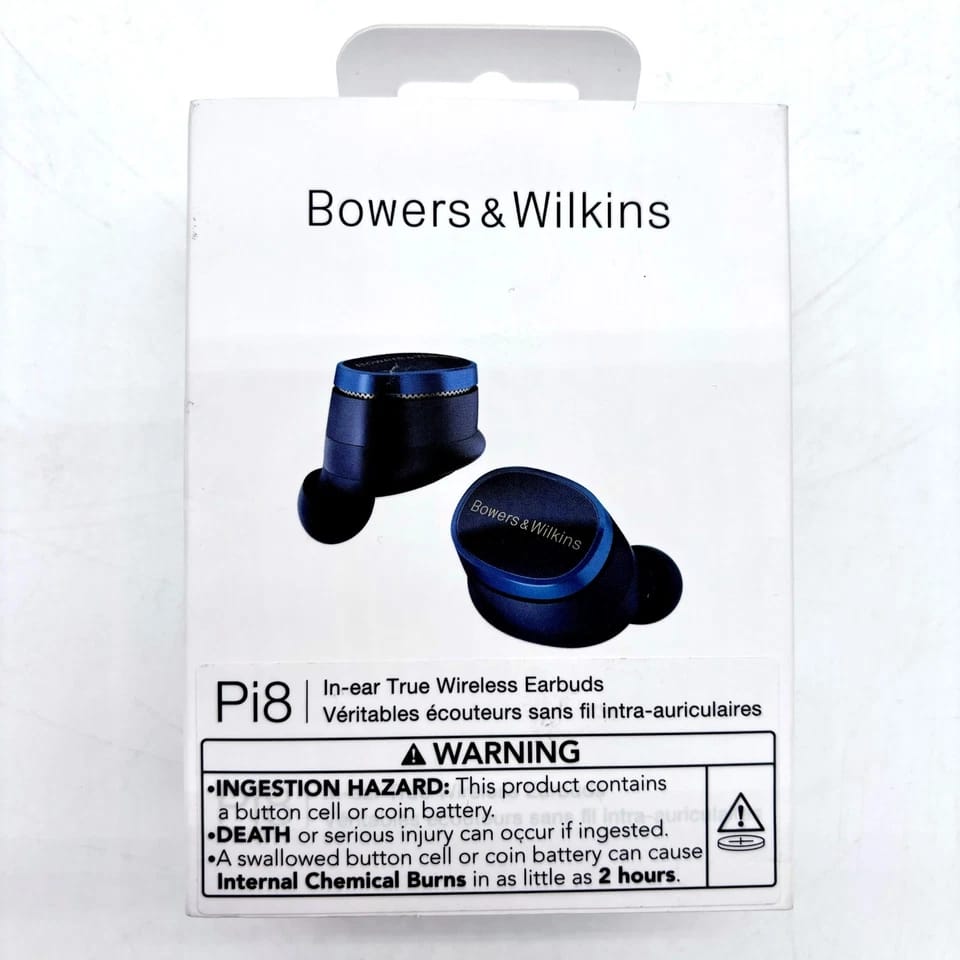 Bowers & Wilkins Pi8 Headphones & Earbuds Blue New