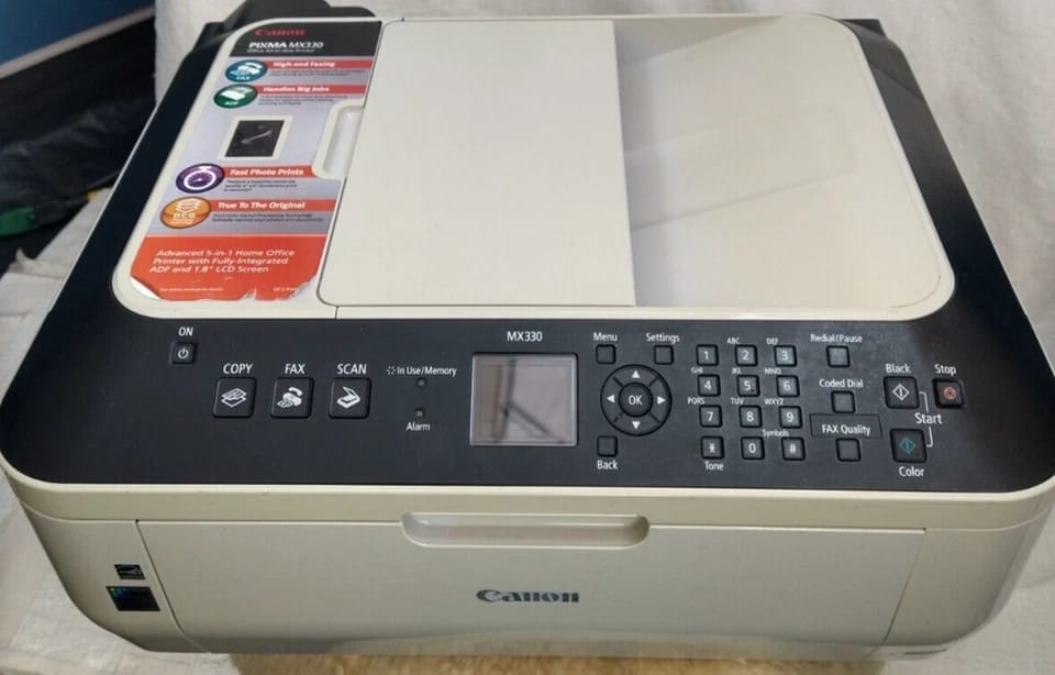 Canon Mx330 Printers Used - Good