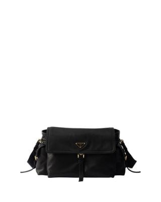 Prada Explore Shoulder Bag Women's bags Small Black Re-Nylon New
