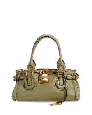 Chloé Paddington Women's bags Small Paddington Grey Leather New