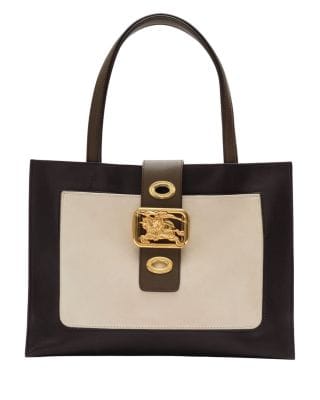 Burberry Rider Tote Women's bags Small Unspecified Leather New