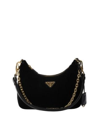 Prada Re-Edition Crossbody Women's bags Black Re-Nylon New