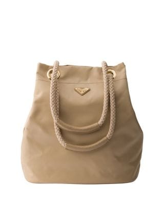 Prada Mariner Women's bags Small Bucket White Nylon New