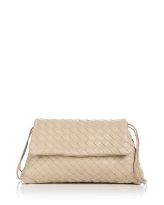 Bottega Veneta Giorno Women's bags Cloudy Indigo Intrecciato Suede New