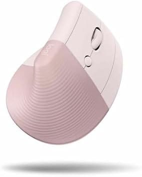 Logitech Lift Vertical Ergonomic Mice pink New