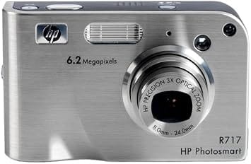 HP r717 Digital Cameras Black New Body Only
