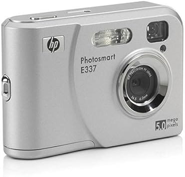 HP E337 Digital Cameras Silver New