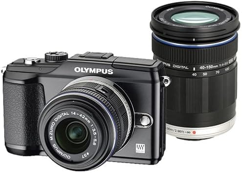 Olympus PEN E-PL2 Digital Cameras Black New Body Only