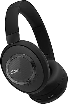 Cleer Alpha Black Headphones & Earbuds New