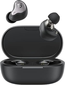 SoundPEATS H1 Headphones & Earbuds Black New