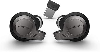 Jabra Evolve 65t Headphones & Earbuds Black New