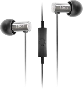 Final E2000 Headphones & Earbuds Silver New