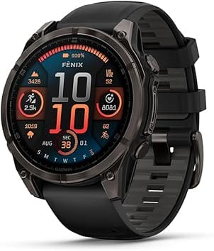 Garmin fēnix 8 – 47 mm Smartwatches Graphite 47mm New