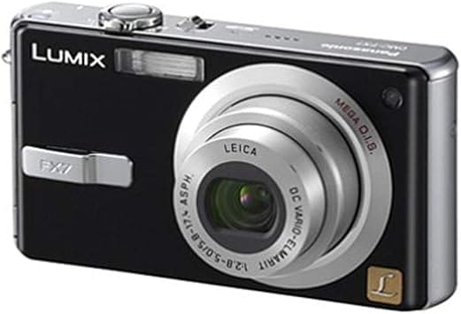 Panasonic LUMIX DMC FX7K Digital Cameras Black New Body Only