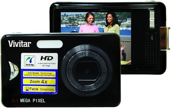 Vivitar V8025 Digital Cameras Black New Body Only