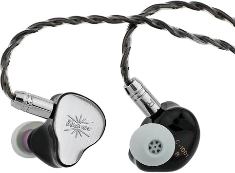 Linsoul KiwiEars KE4 Headphones & Earbuds Silver New