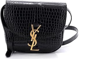 Saint Laurent Kaia Shoulder Bag Women's bags Unspecified Black Crocodile Small New