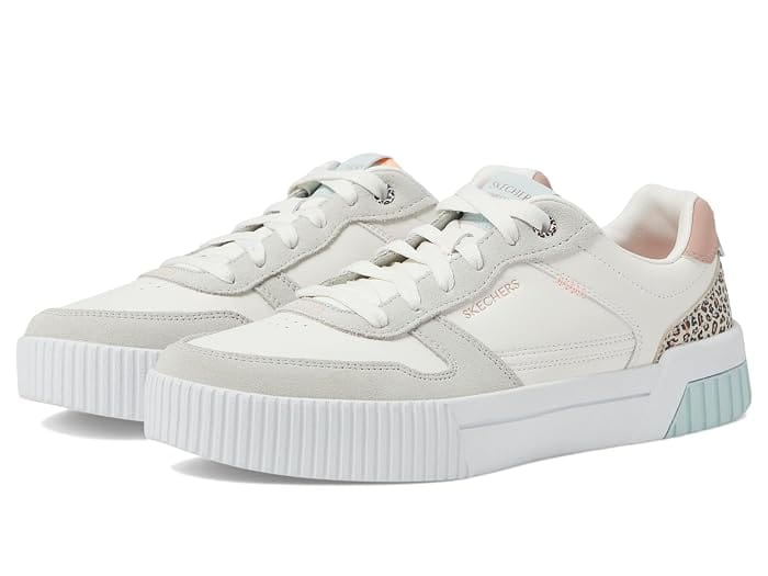 Skechers Court & Classics Sneaker Beige Full Size Run New
