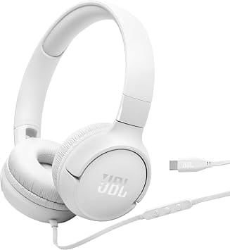 JBL Tune 520C Headphones & Earbuds White New