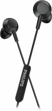 Philips Wired Headphone Headphones & Earbuds Black New