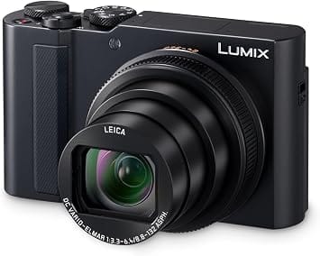 Panasonic LUMIX TX3 Digital Cameras Black New Body Only