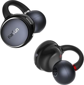 EarFun Clip Headphones & Earbuds Black New