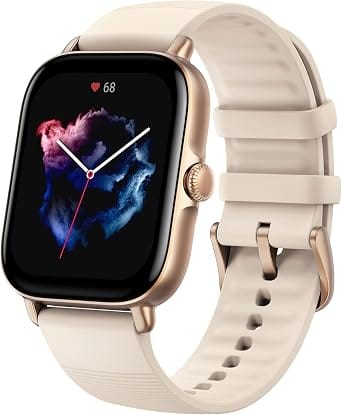 Amazfit Amazfit GTS 3 Ivory White Smartwatches 42mm New