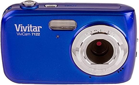 Vivitar 7122BL Digital Cameras Blue New Body Only