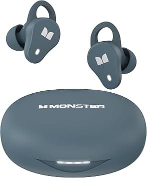 Monster w36 Headphones & Earbuds Blue New