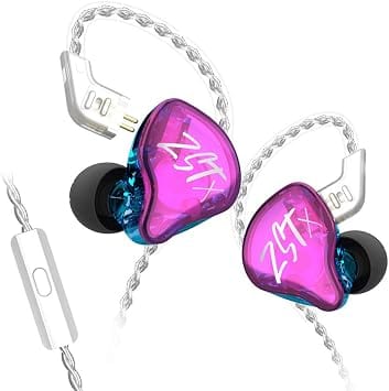 CCA KZ ZST Headphones & Earbuds Purple New