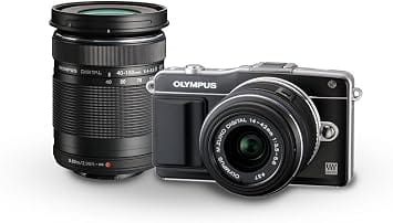 Olympus E-PM2 Digital Cameras Silver New w/ 14-42mm Kit