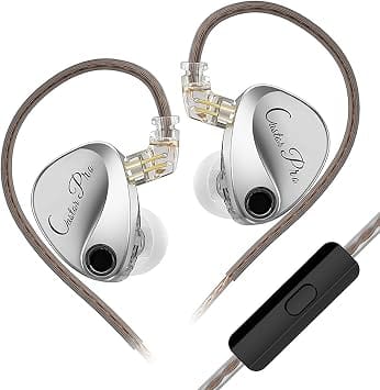 CCA Castor Pro Headphones & Earbuds Black New