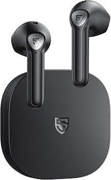 SoundPEATS TrueAir2 Headphones & Earbuds Black New