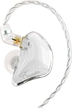 BASN Bmaster-White Headphones & Earbuds New